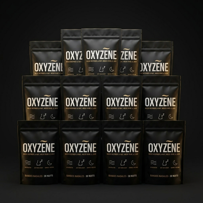 OXYZÈNE Réserve 1 an — 12 packs de bandes nasales (réserve annuelle)