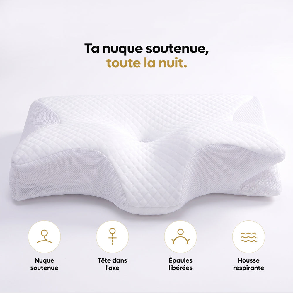 Oreiller Cervical • Mémoire de forme
