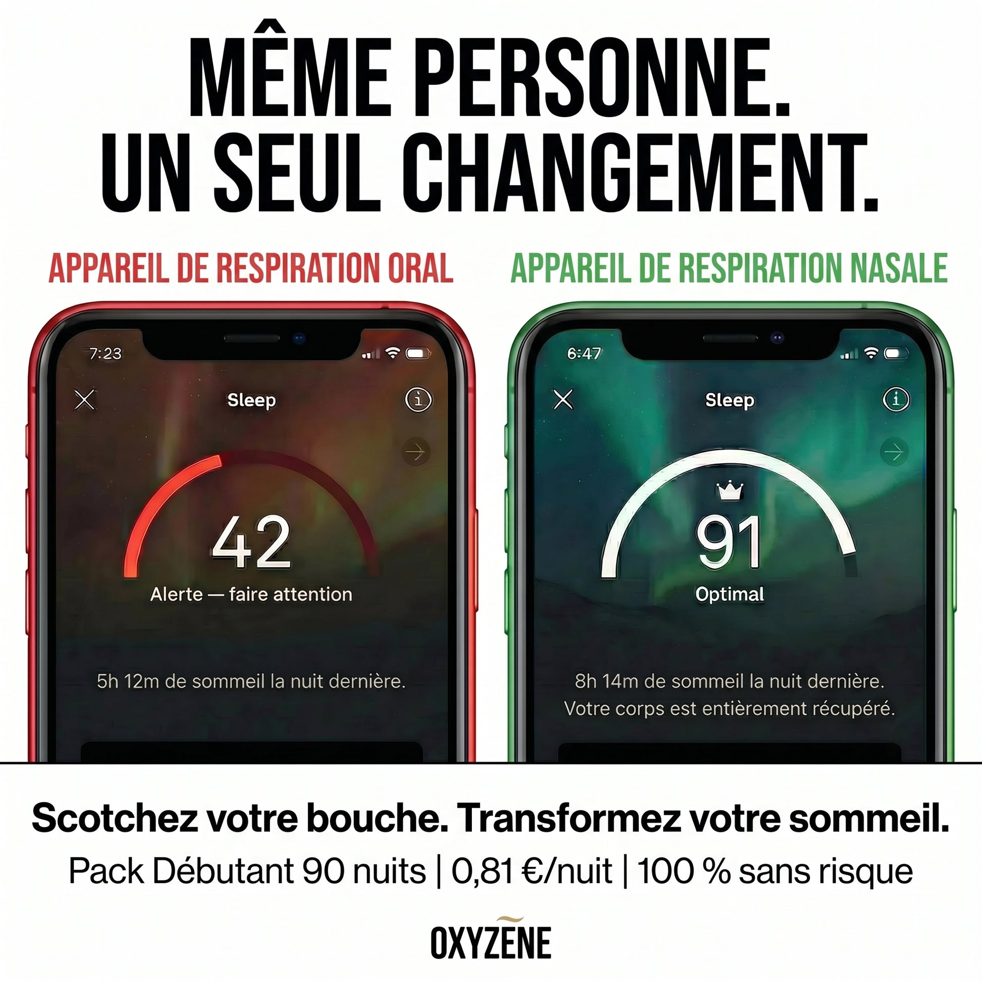 Même personne, un seul changement — OXYZÈNE